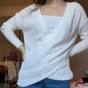 SOLD Express White Sweater